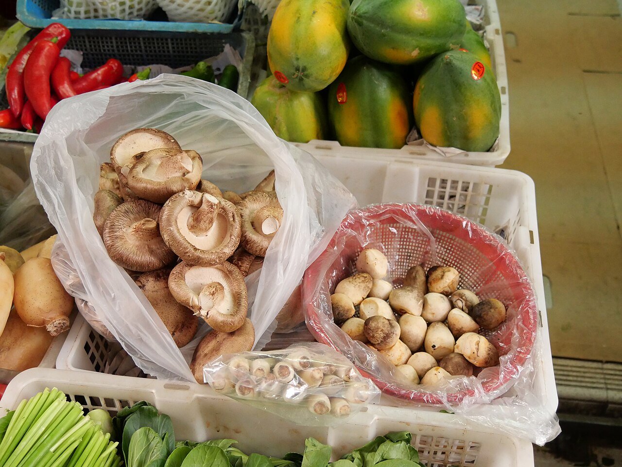 Shiitake mushrooms